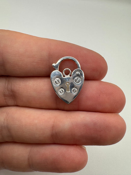 Silver 13.5mm padlock