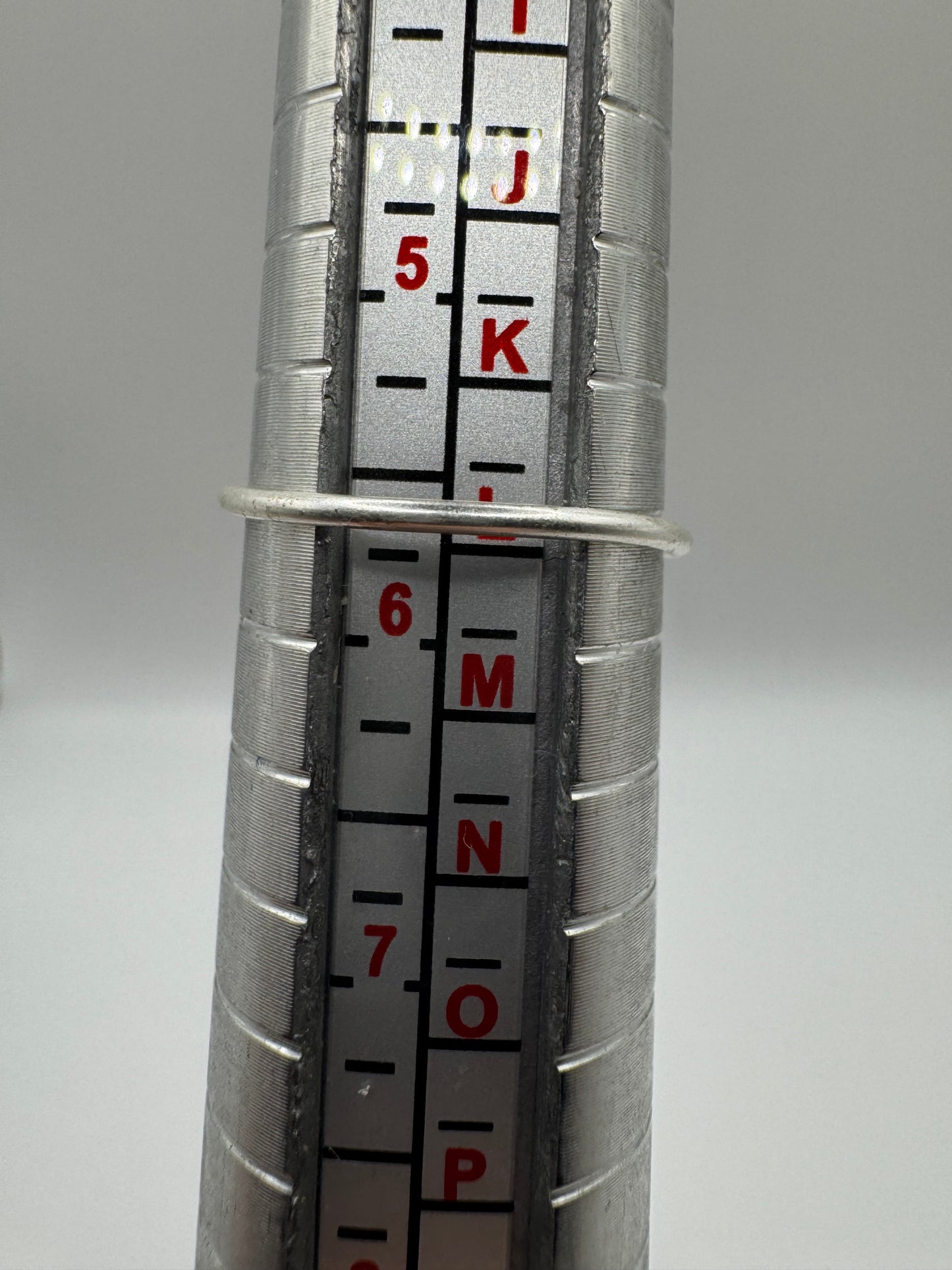 Silver stacking band