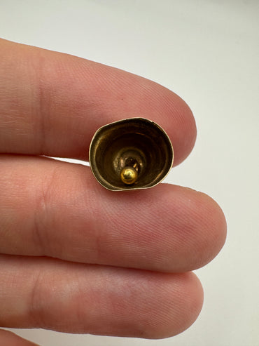 9ct gold bell charm
