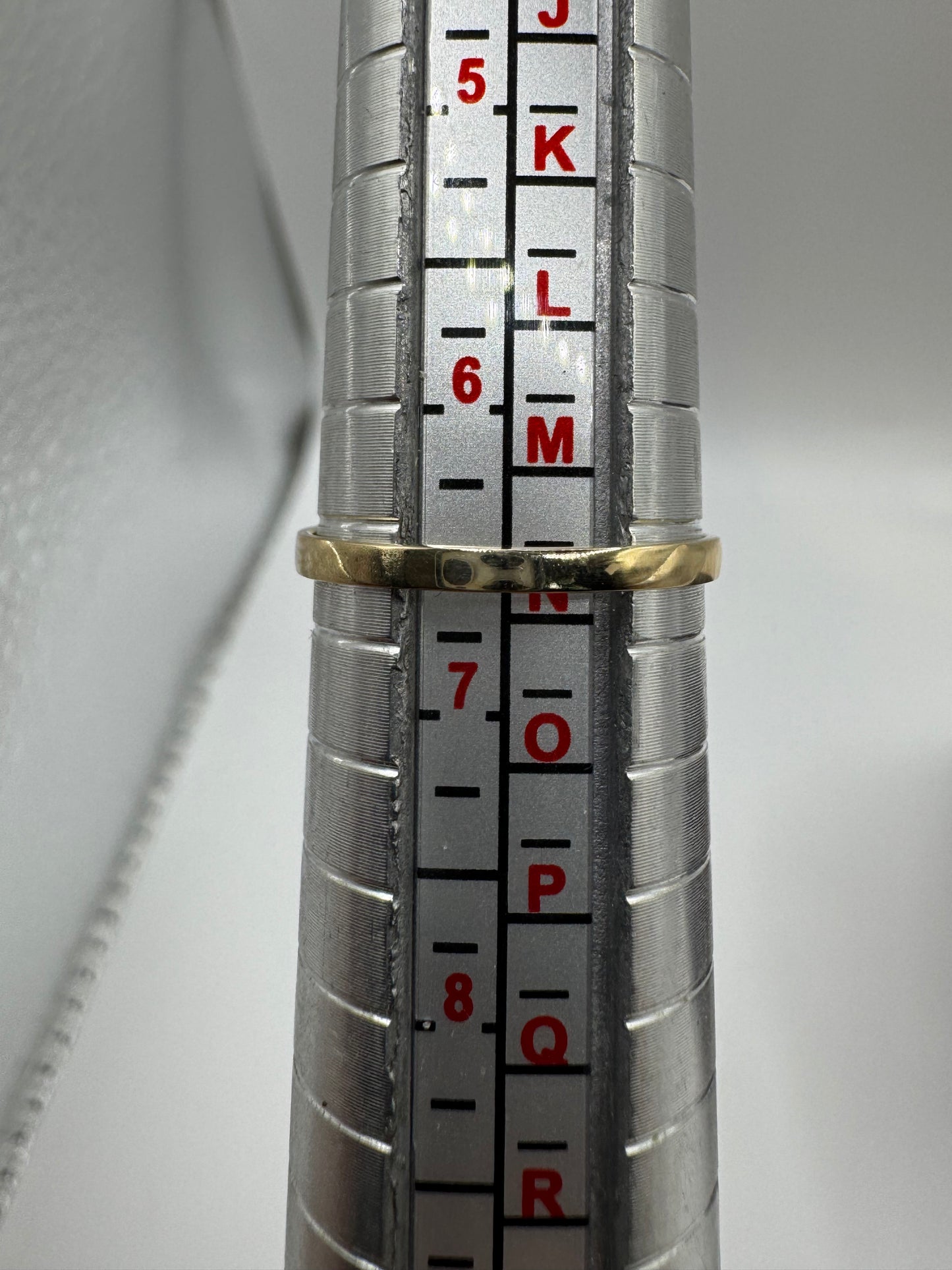 9ct gold ruby cluster ring