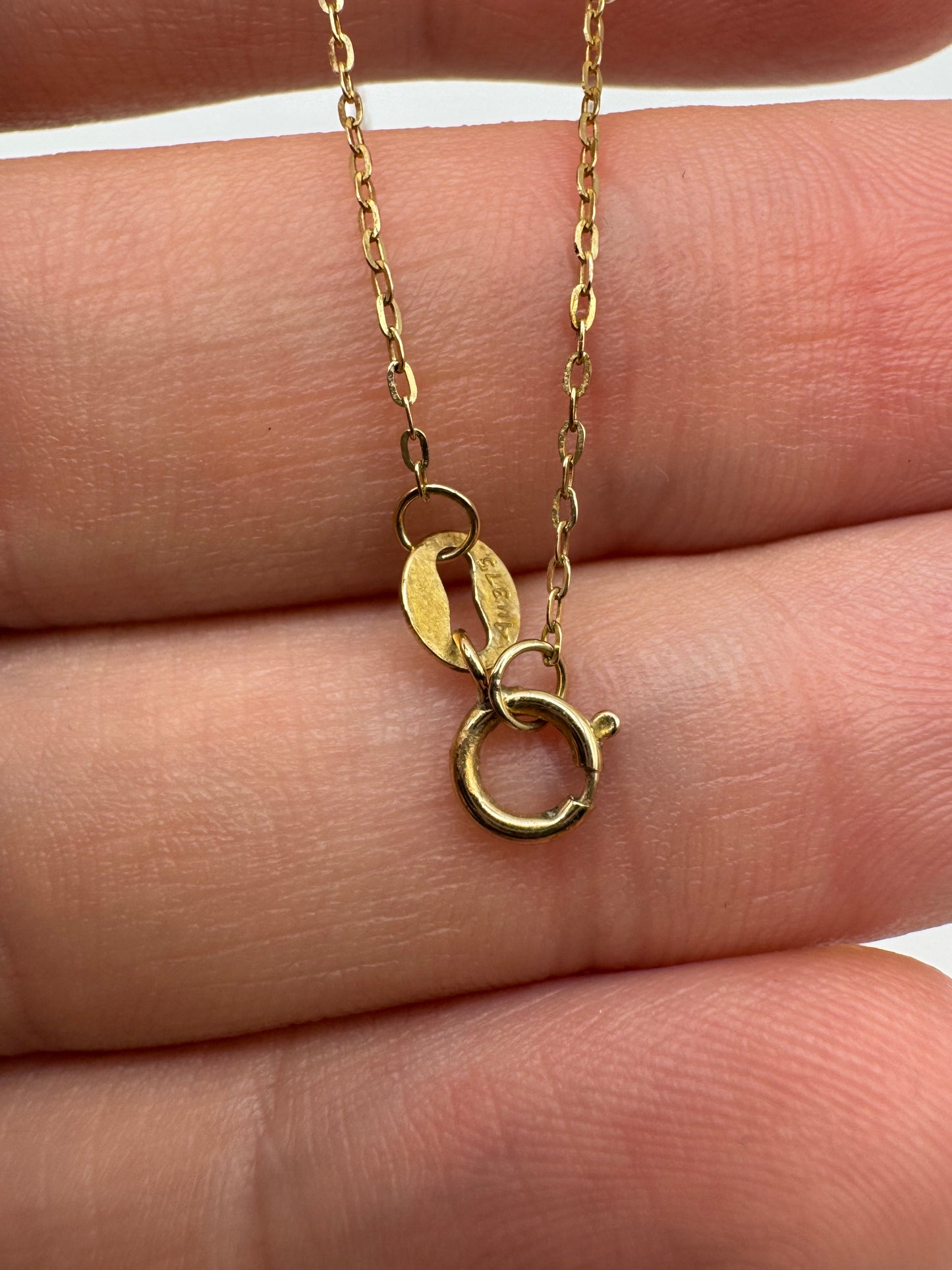 9ct gold tree of life necklace