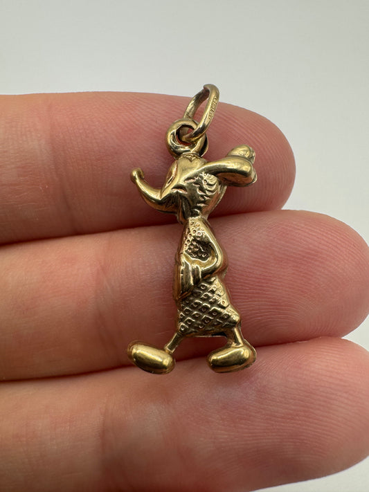 9ct gold character charm