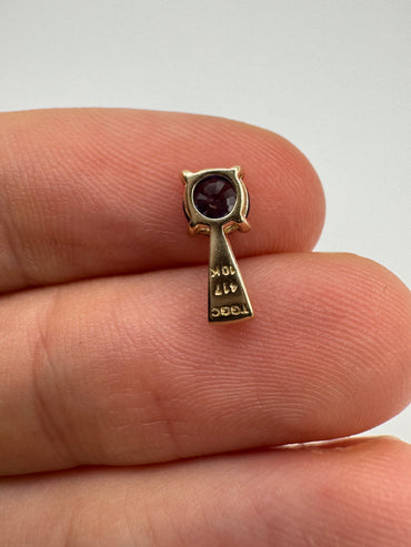 9ct gold kyanite pendant