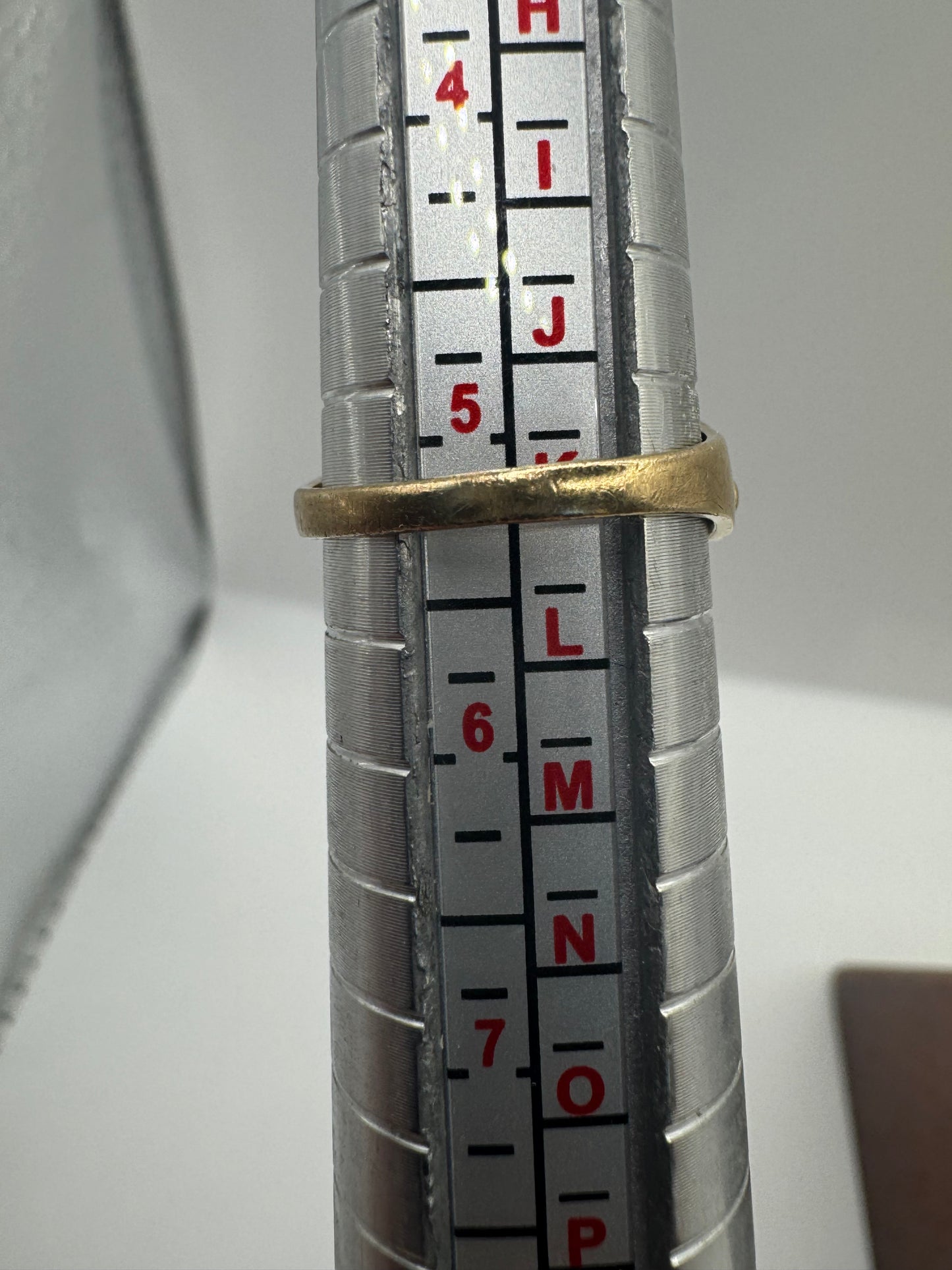 9ct gold keepers ring