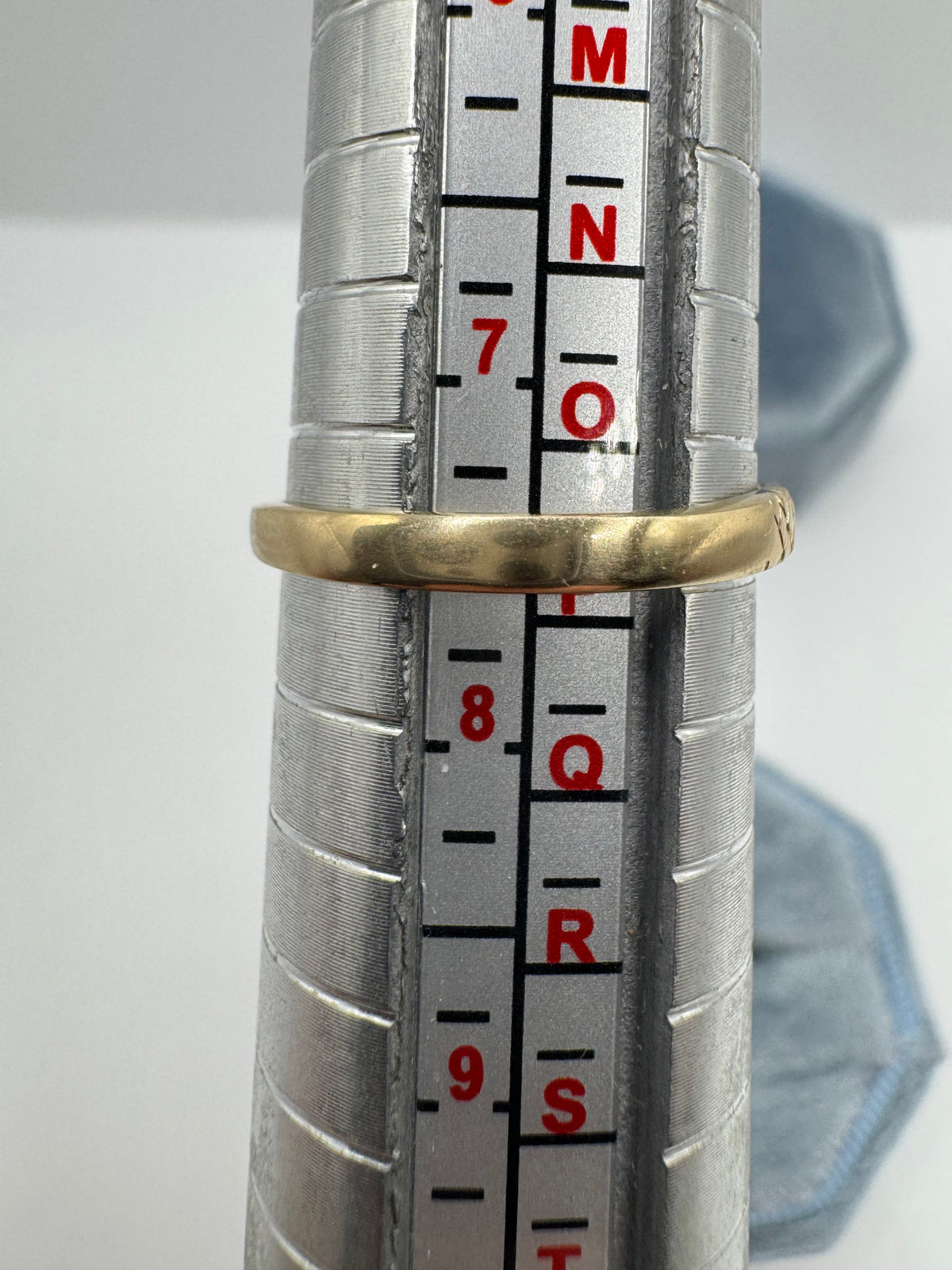 9ct gold opal snake ring