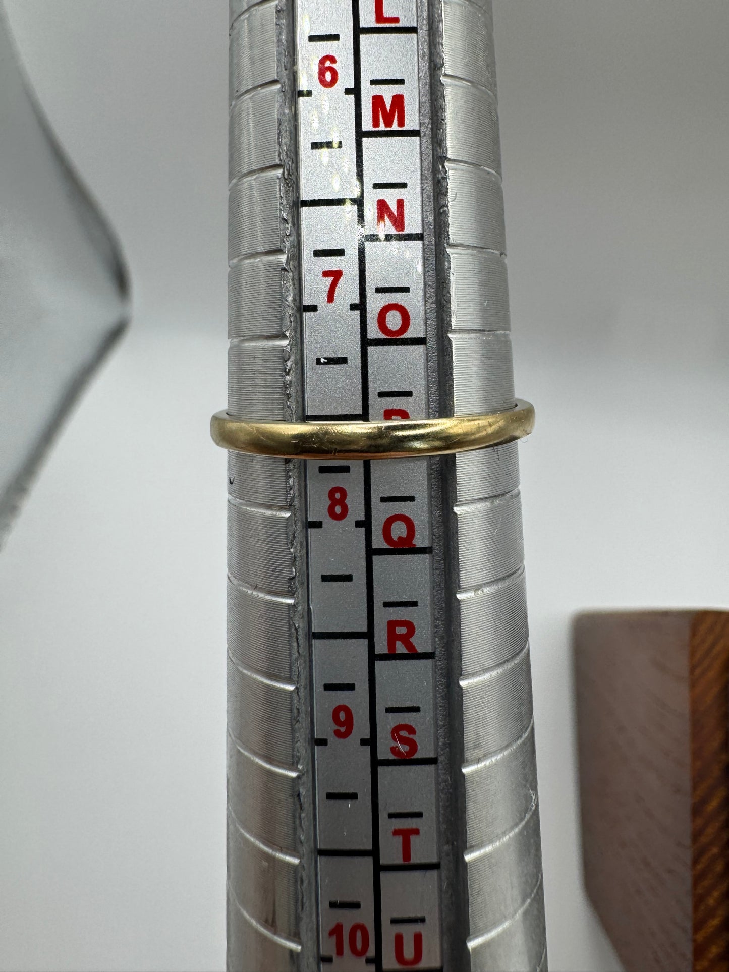 9ct gold ruby cluster ring