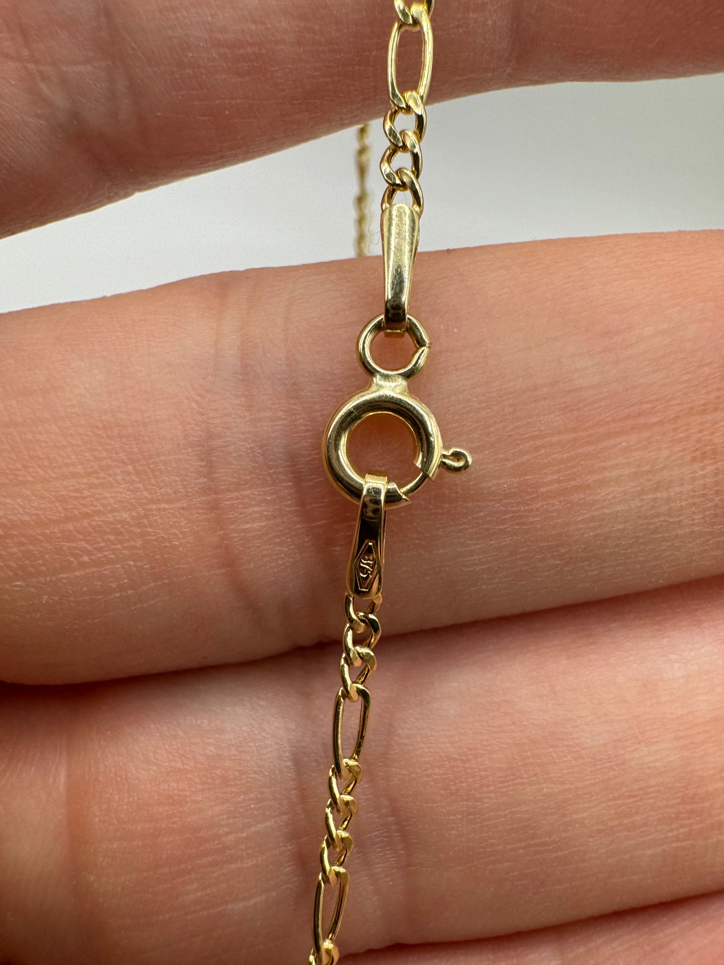 9ct gold bracelet/anklet 3