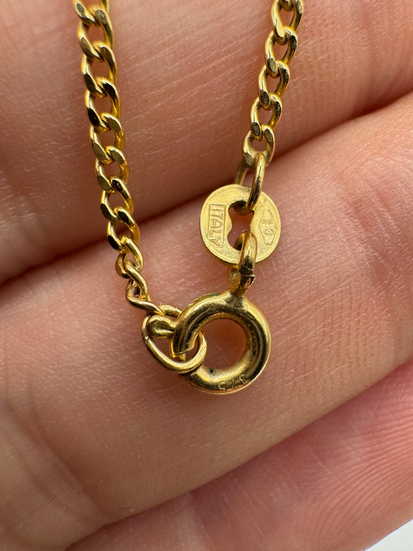 9ct gold chain 82 23”