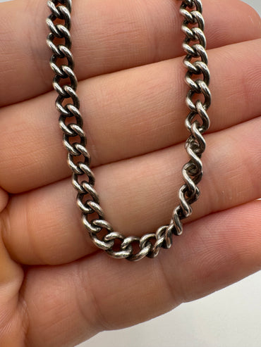 Antique silver Albert chain