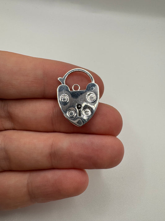 Silver 16.5mm padlock