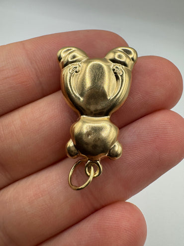9ct gold teddy bear charm