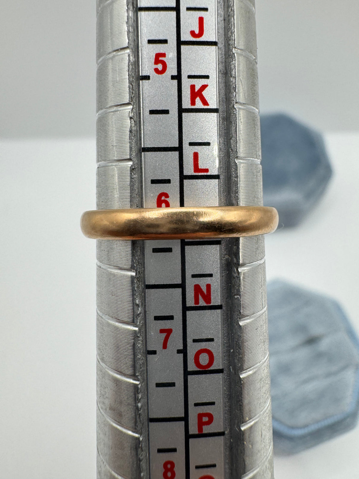 9ct rose gold band