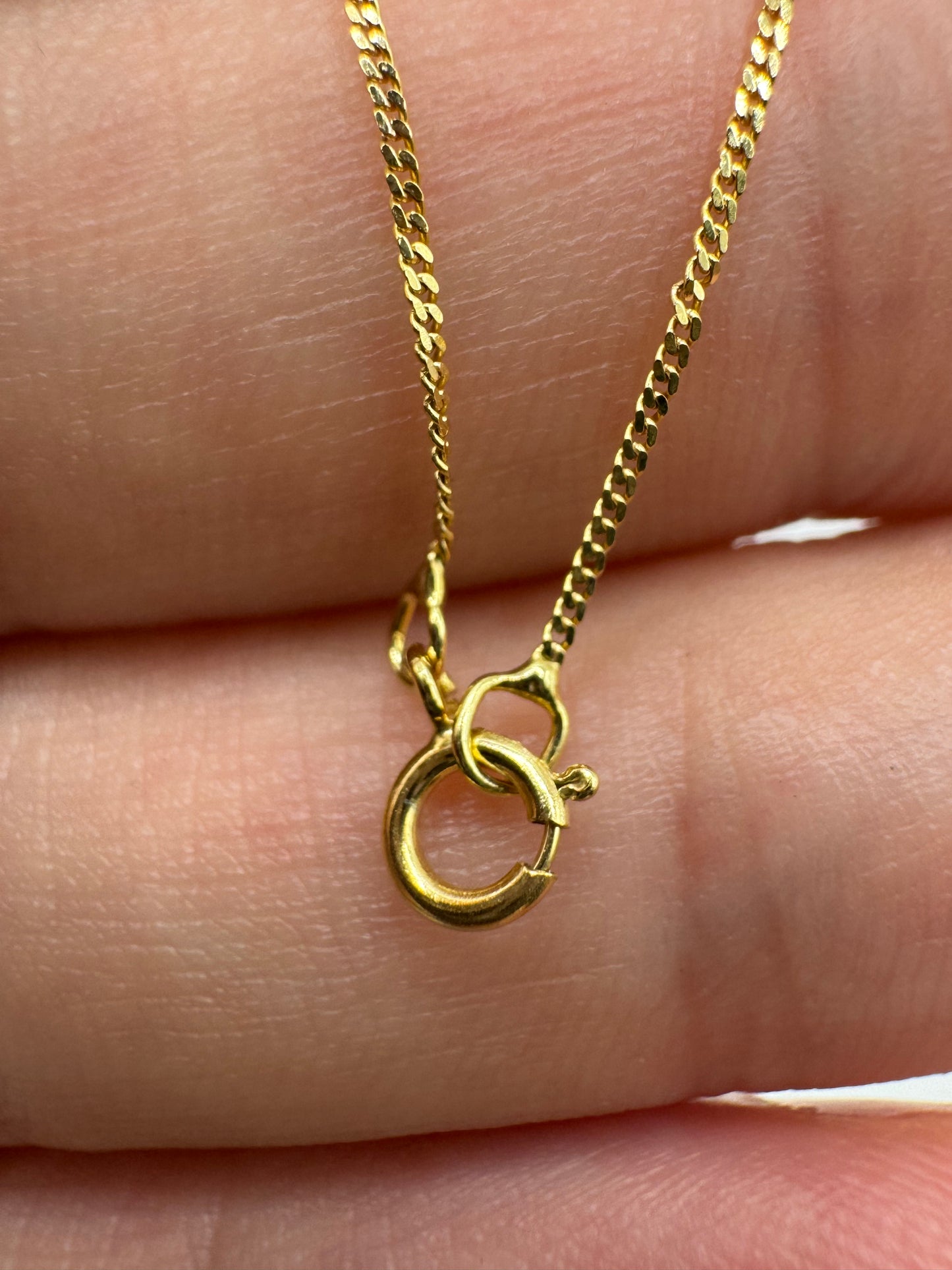 9ct gold chain 24