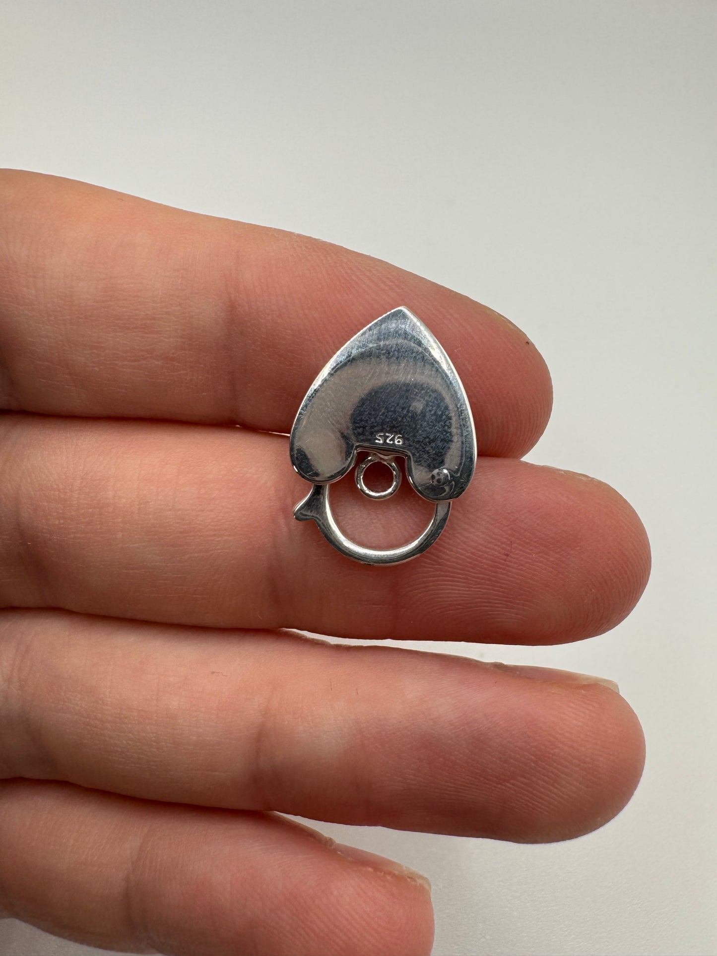 Silver 13.5mm padlock