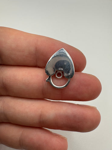 Silver 13.5mm padlock