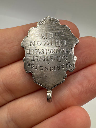 Antique silver fob