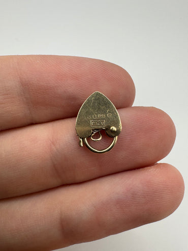 9ct gold padlock 16
