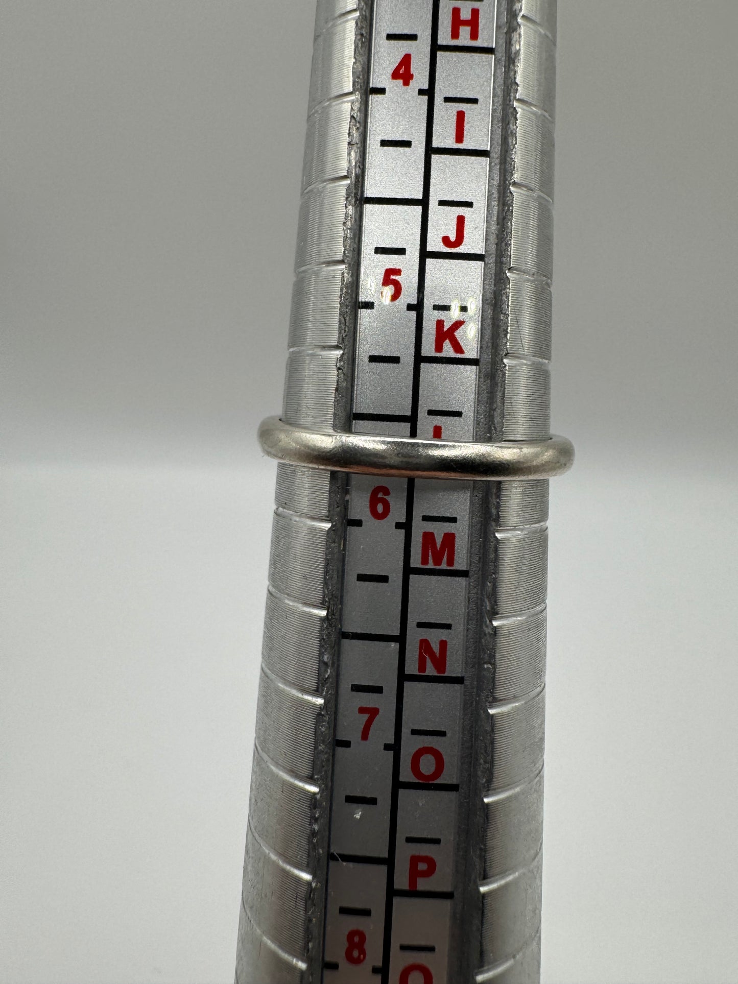 Silver blue john ring