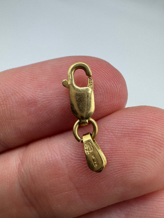 18ct gold clasp 16
