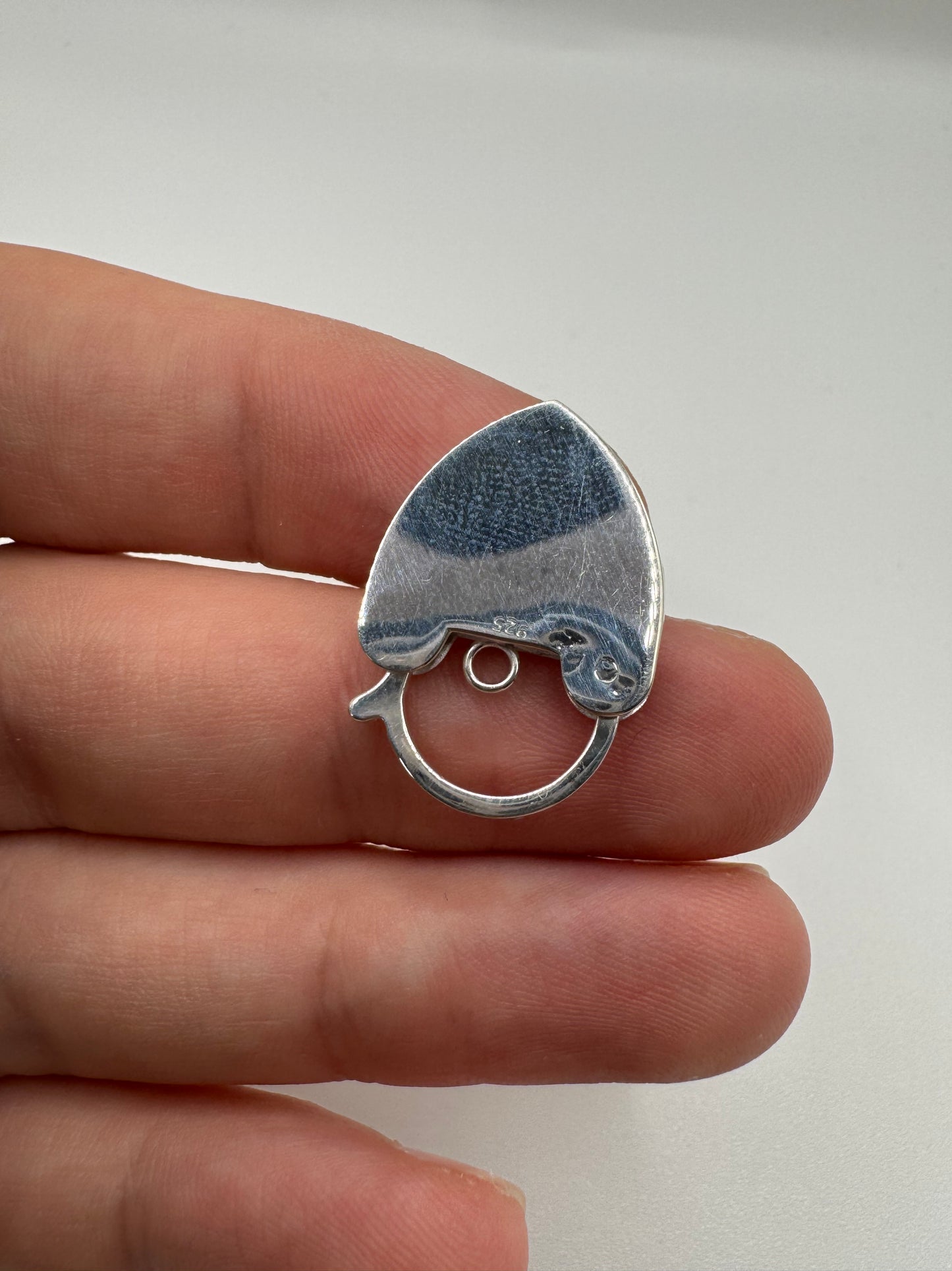 Silver 16.5mm padlock