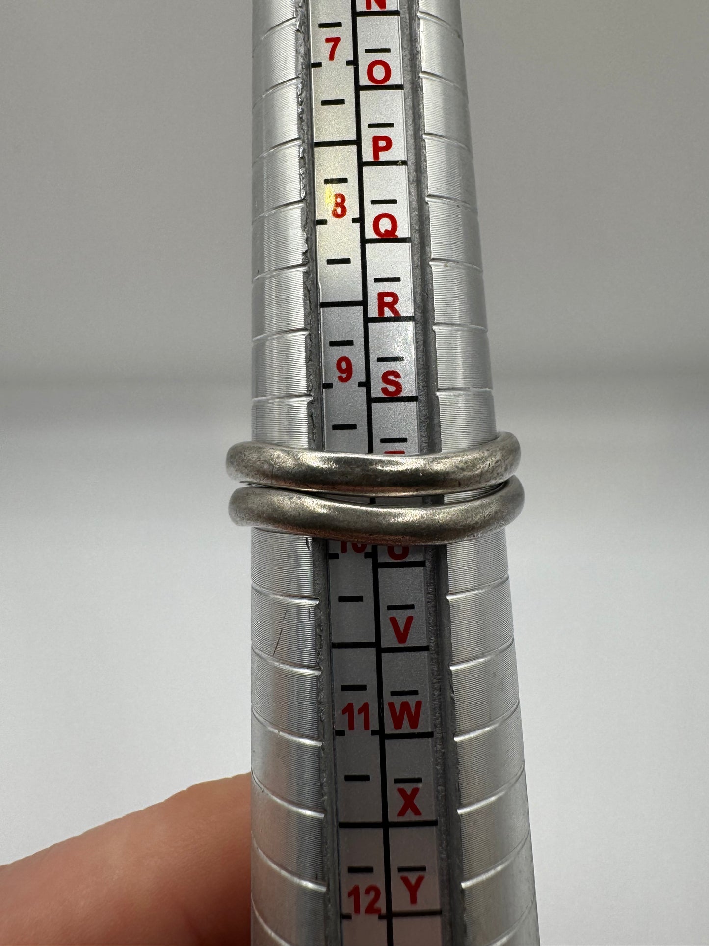 Silver “Love” and “Hope” ring (9.5-T)