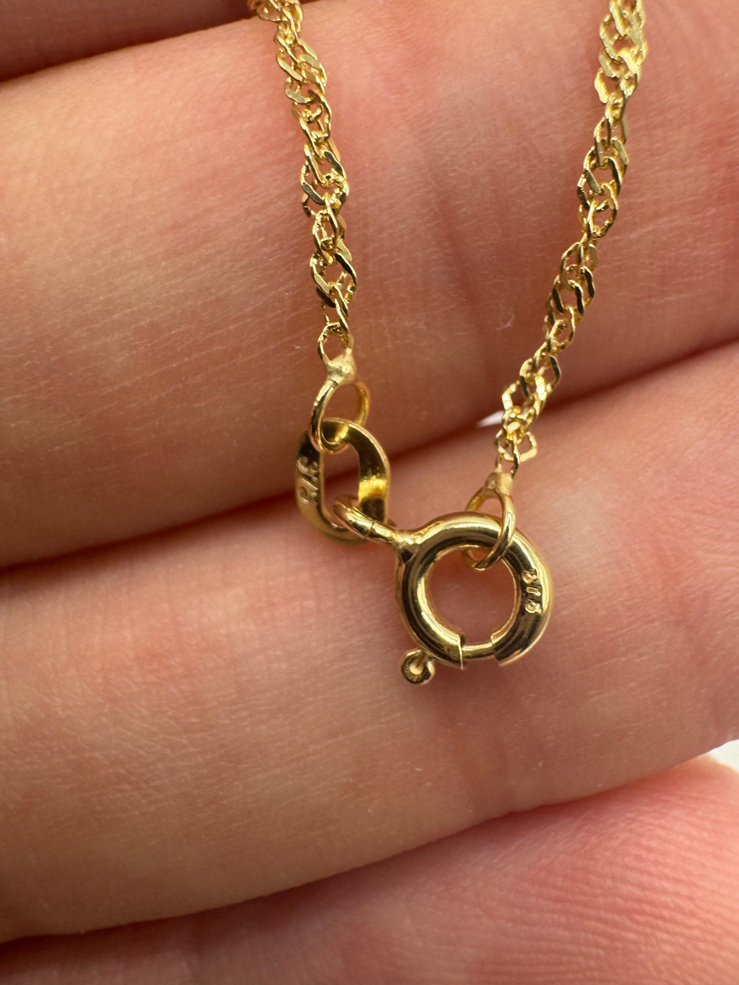 9ct gold Singapore chain 41