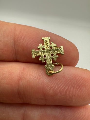 14ct gold Jerusalem charm
