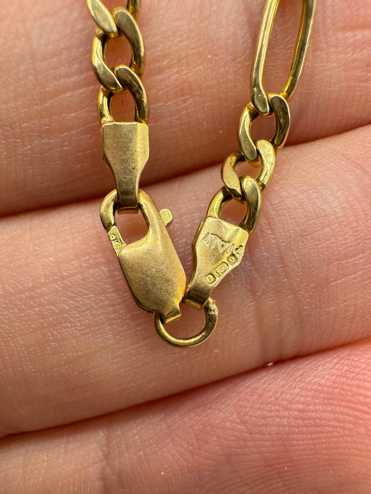 9ct gold chain 52 20”
