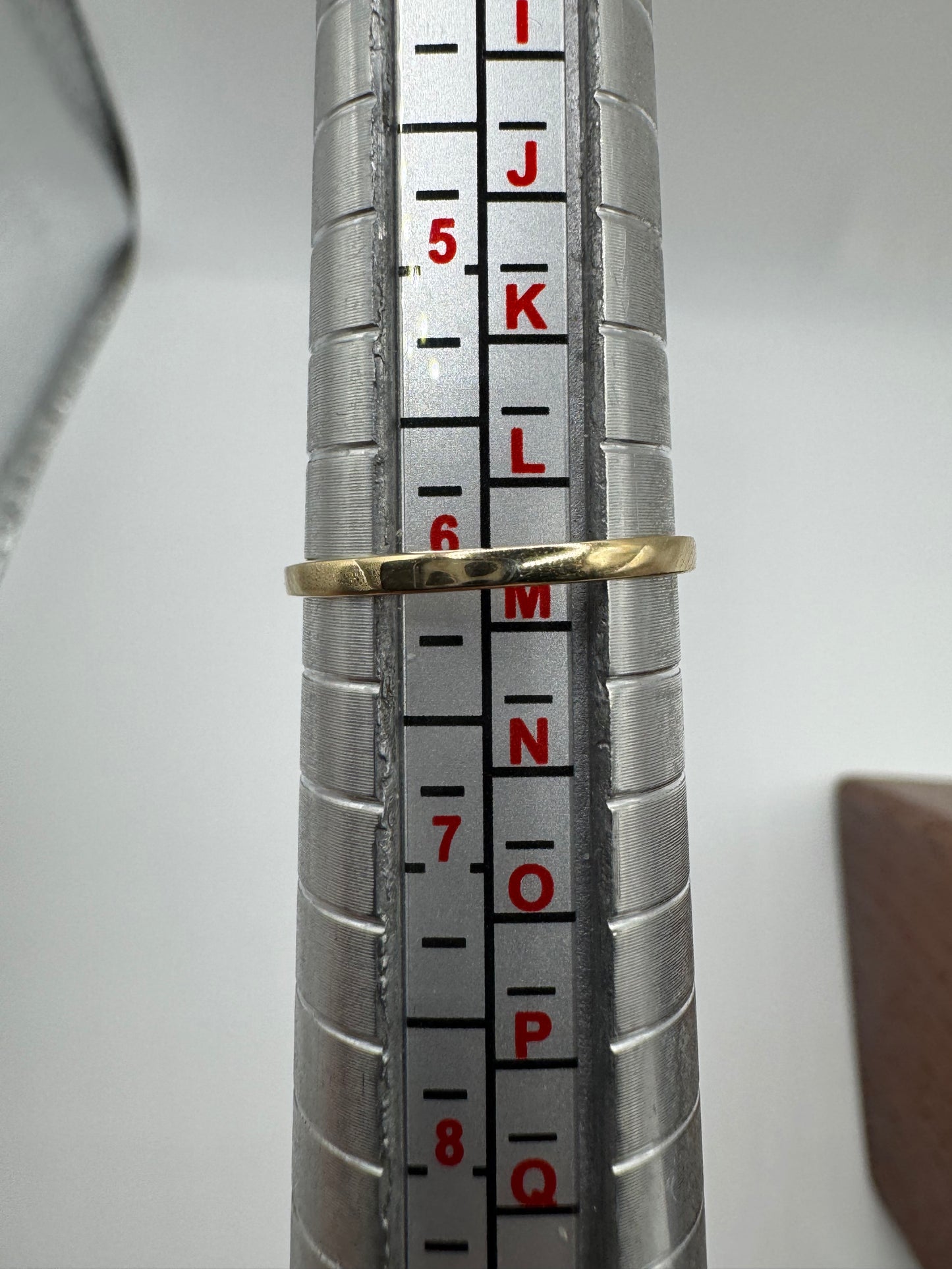 9ct gold ruby cluster ring