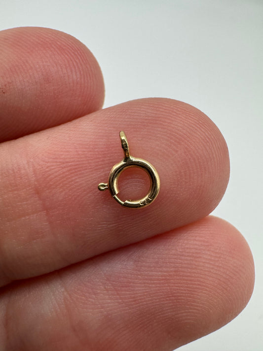 9ct gold bolt clasp 5