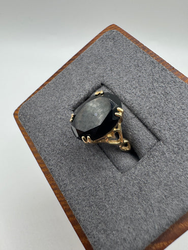 9ct gold tourmaline ring