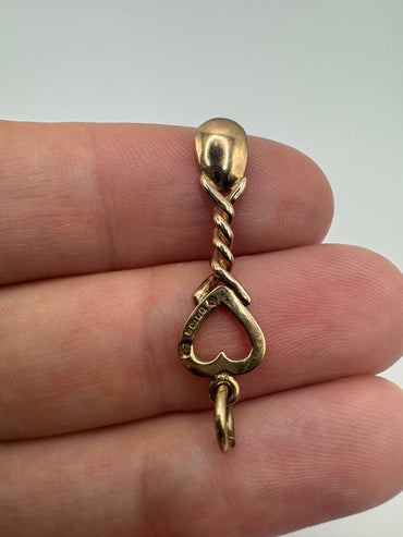 9ct gold Clogau spoon charm