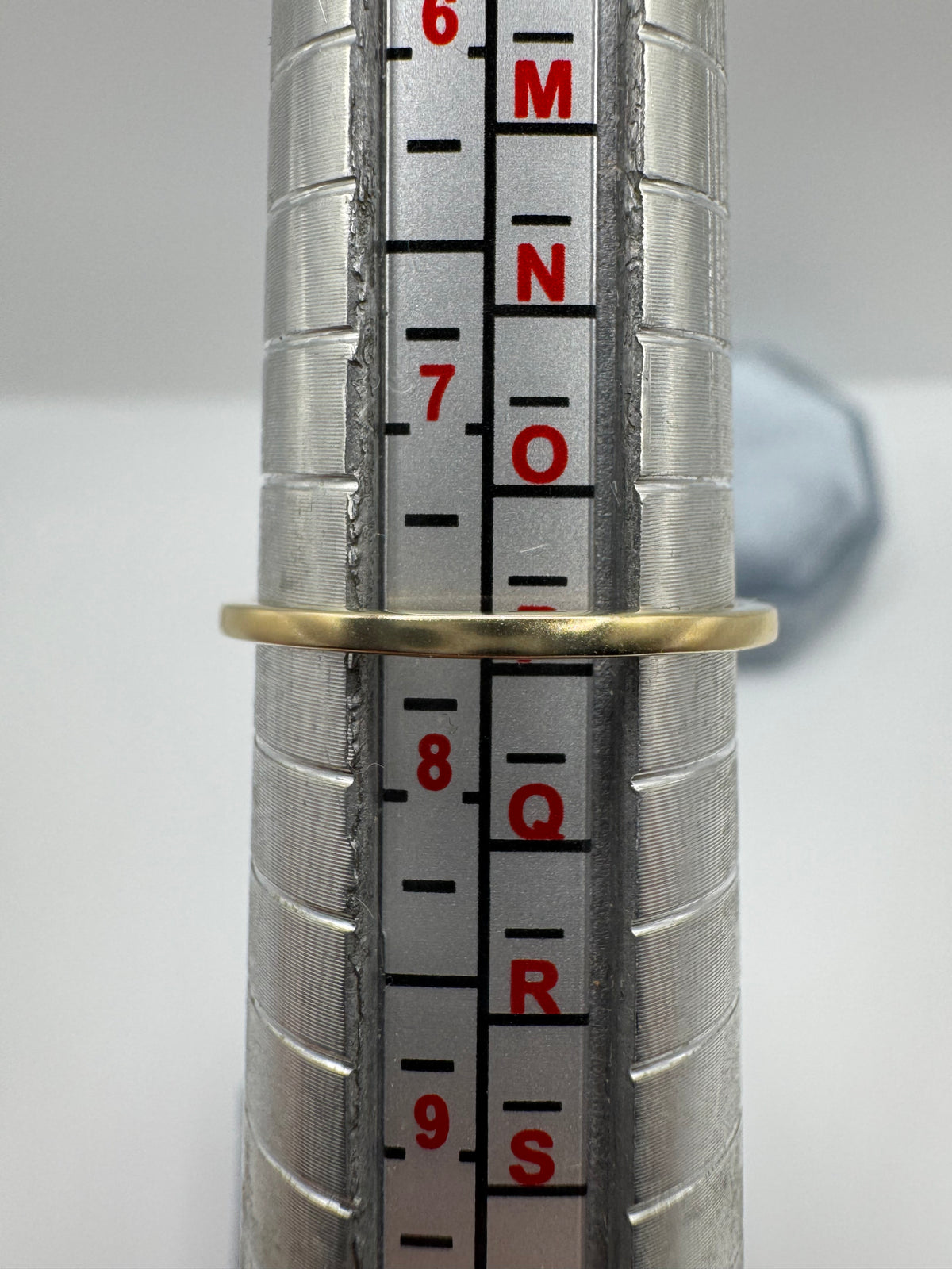 9ct gold zircon half eternity ring
