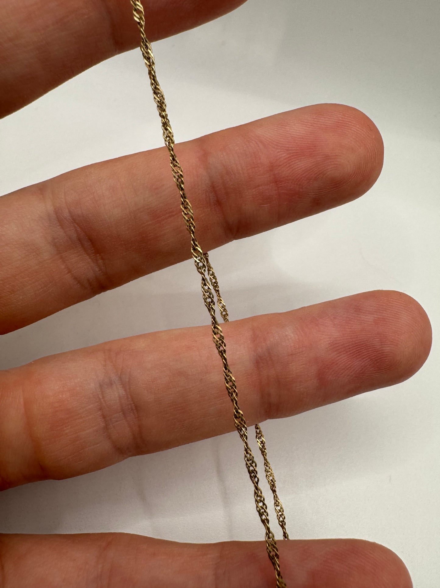 9ct gold bracelet 1