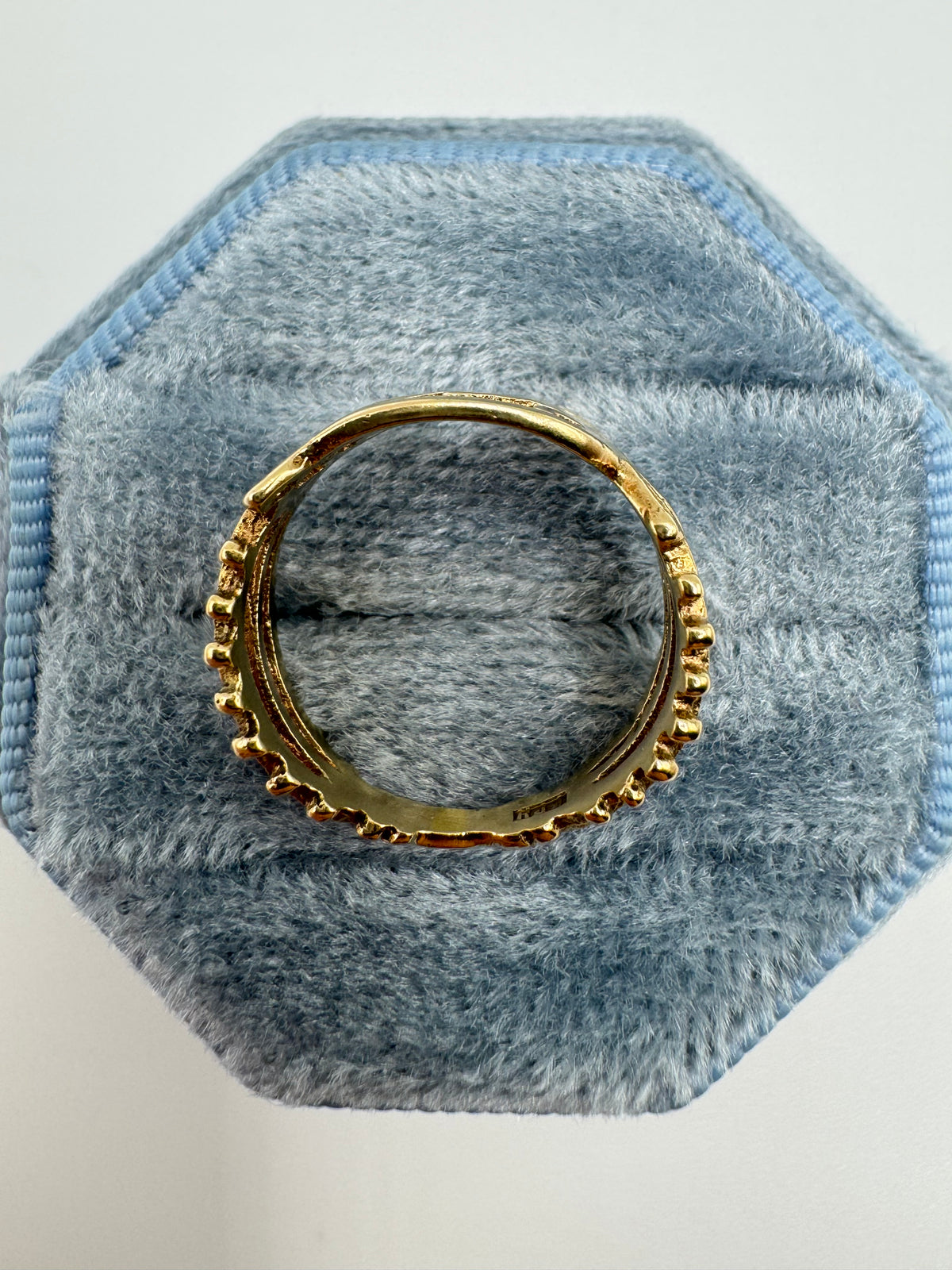 9ct gold “Love” ring