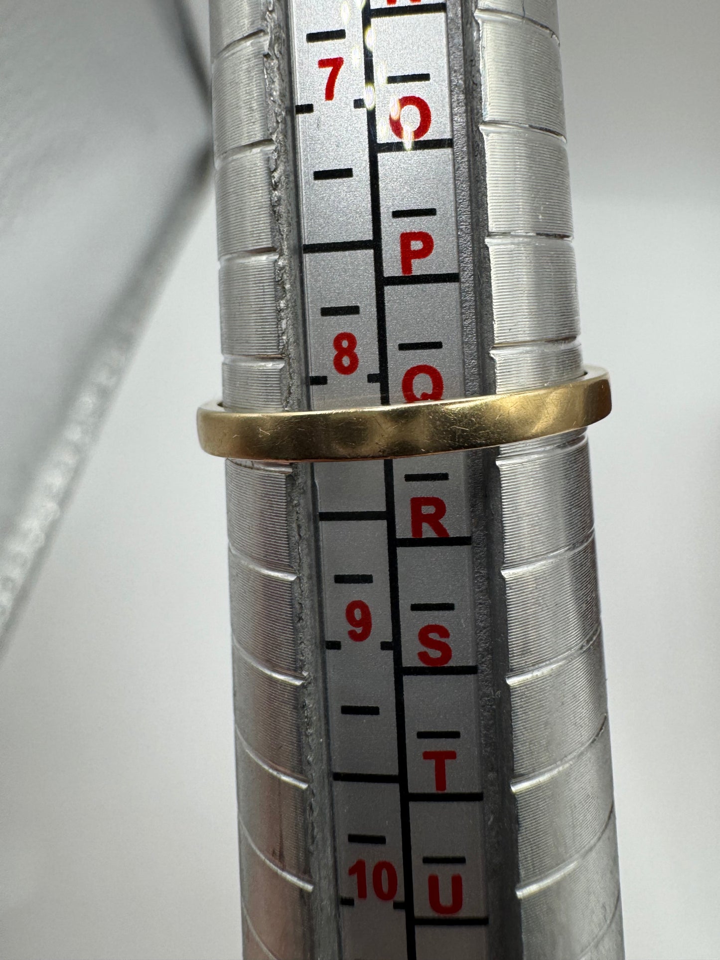 9ct gold ruby and diamond ring