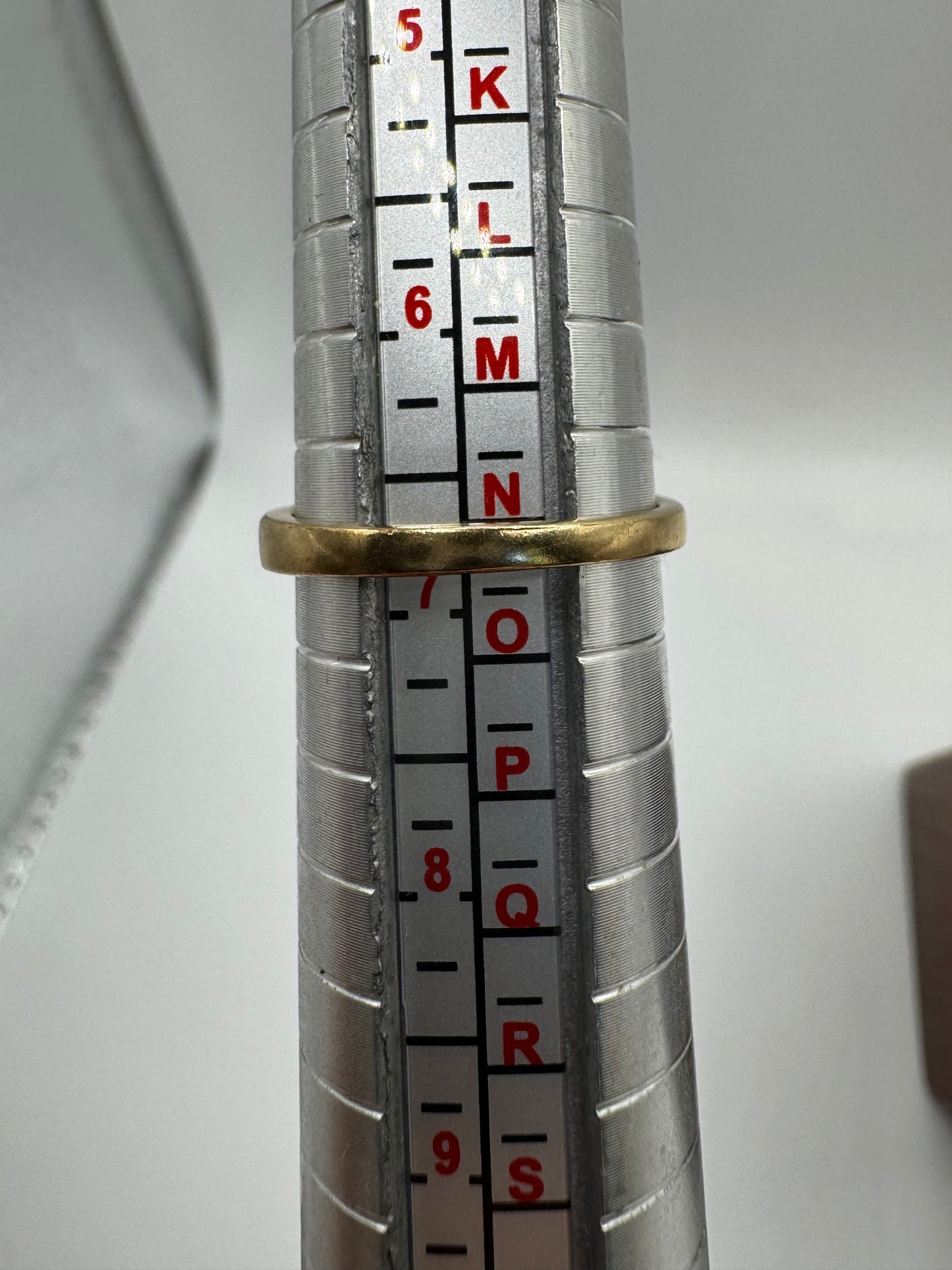 9ct gold sphene and zircon ring