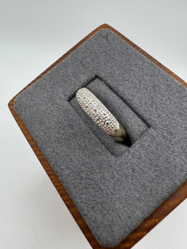 9ct gold diamond ring