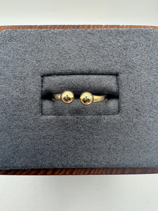 9ct gold torque ring