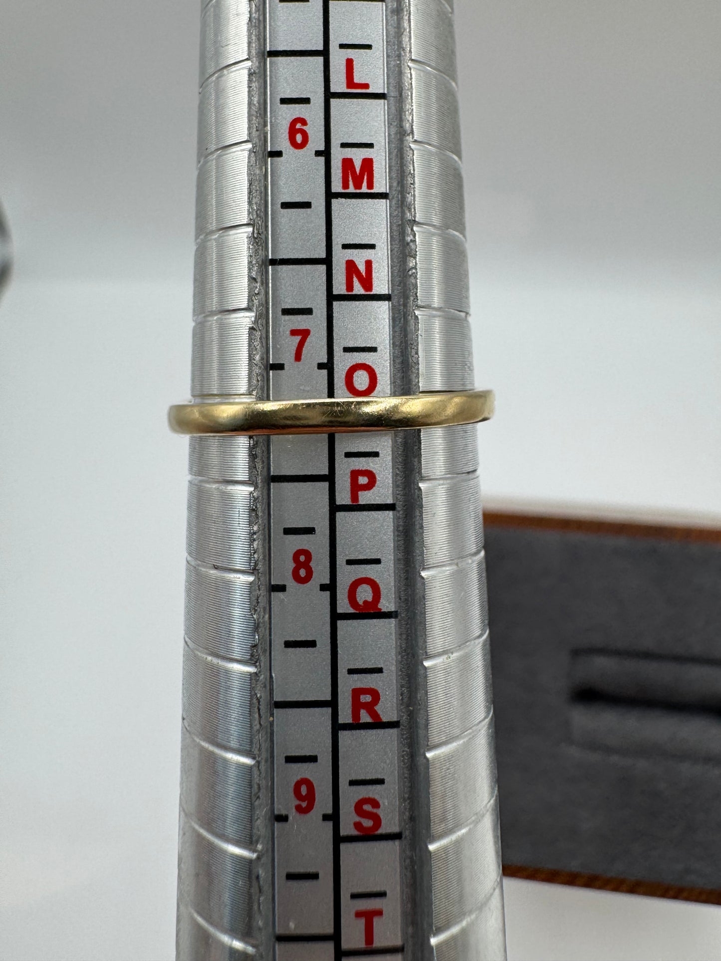 9ct gold ruby and cz cluster ring