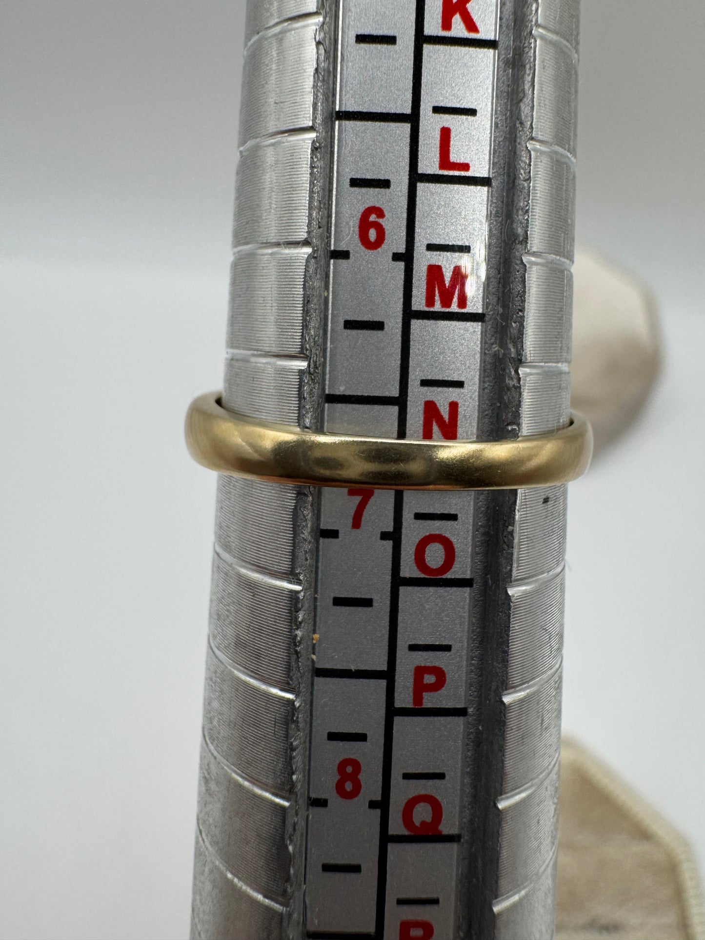 9ct gold sapphire and diamond half eternity ring
