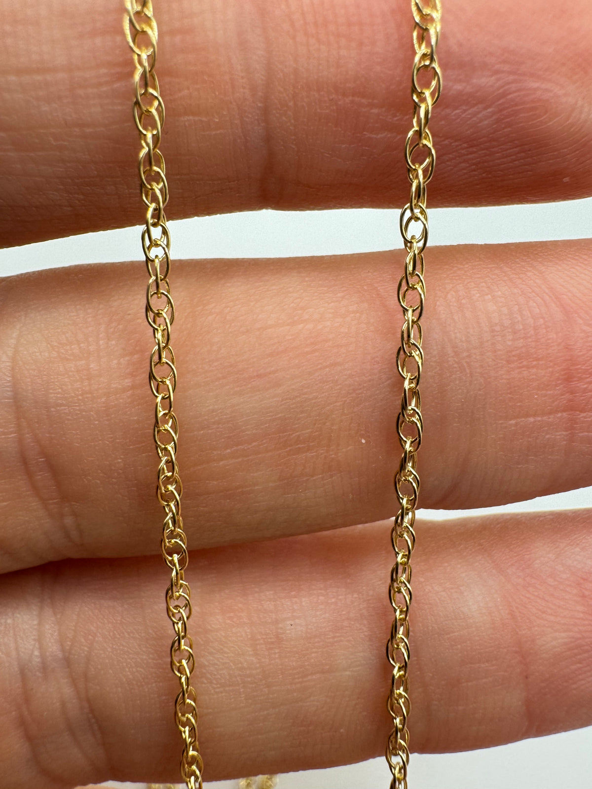 9ct gold chain 41 22”