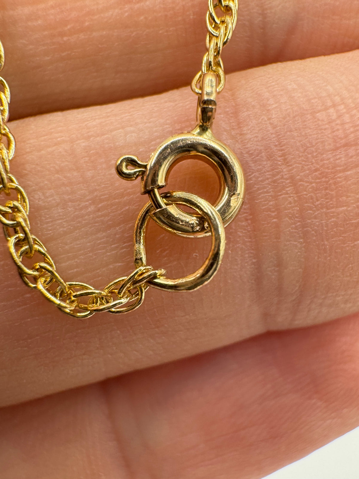 9ct gold chain 50 24”