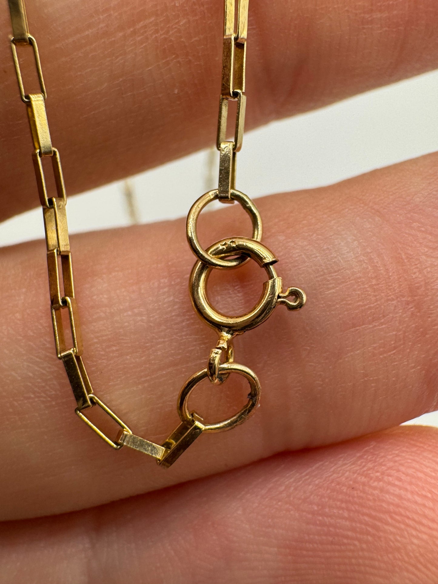 9ct gold chain 83 20”