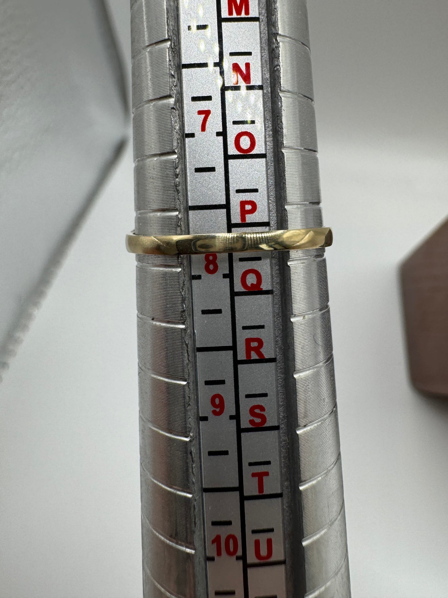 9ct gold emerald ring