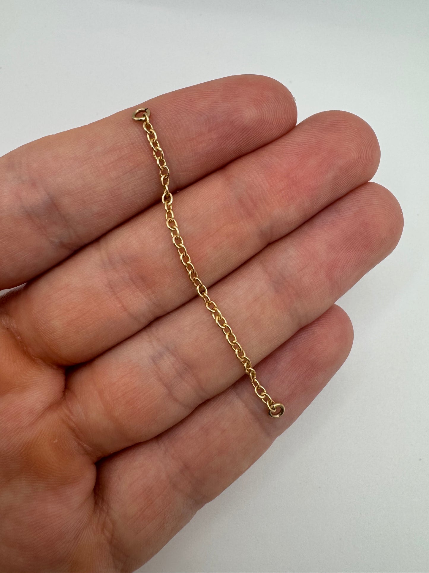 9ct gold safety chain
