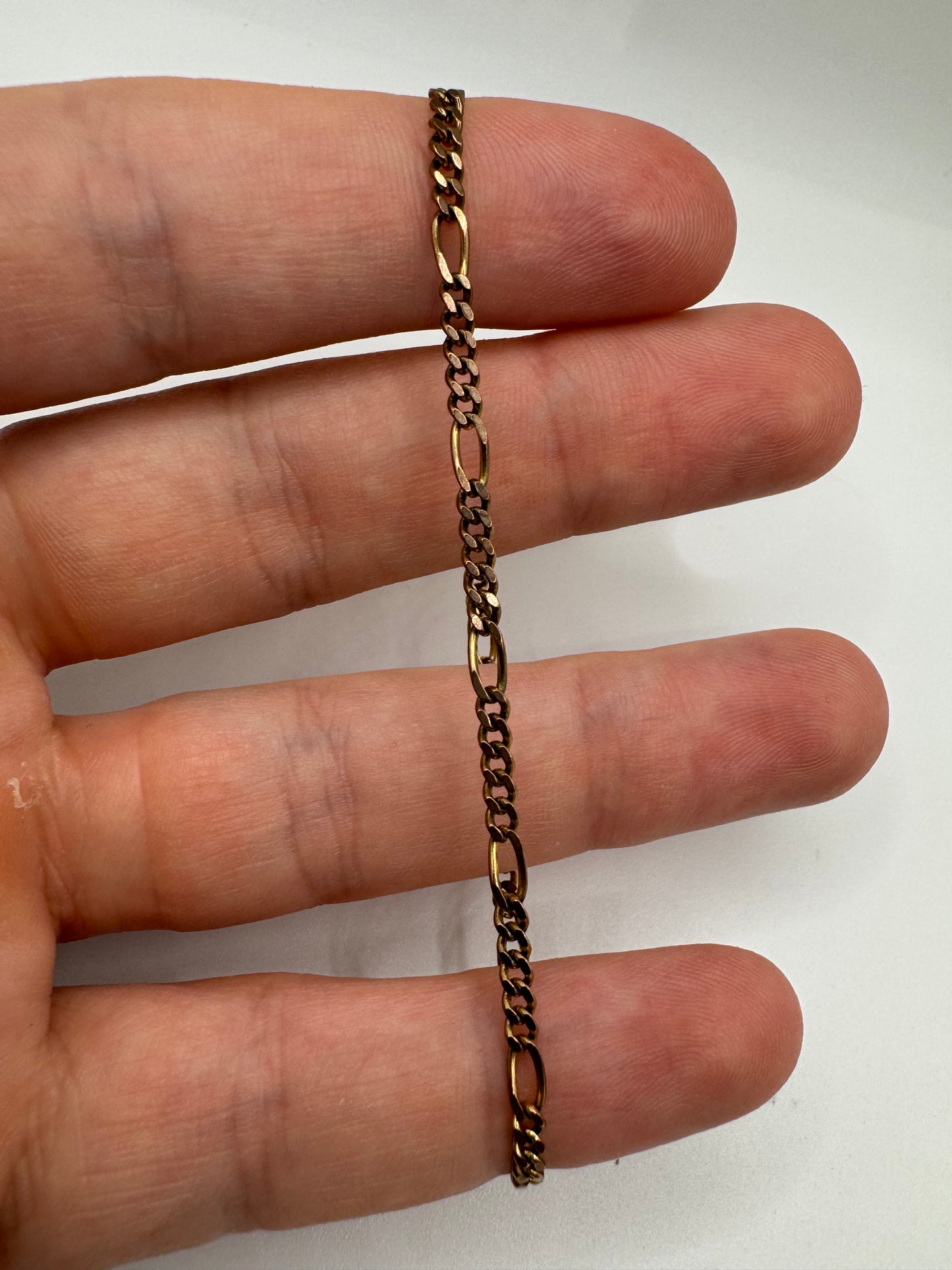 9ct gold bracelet 7