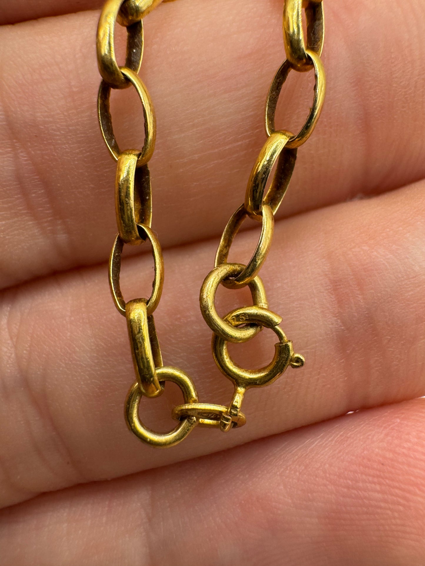 9ct gold chain 84 20”