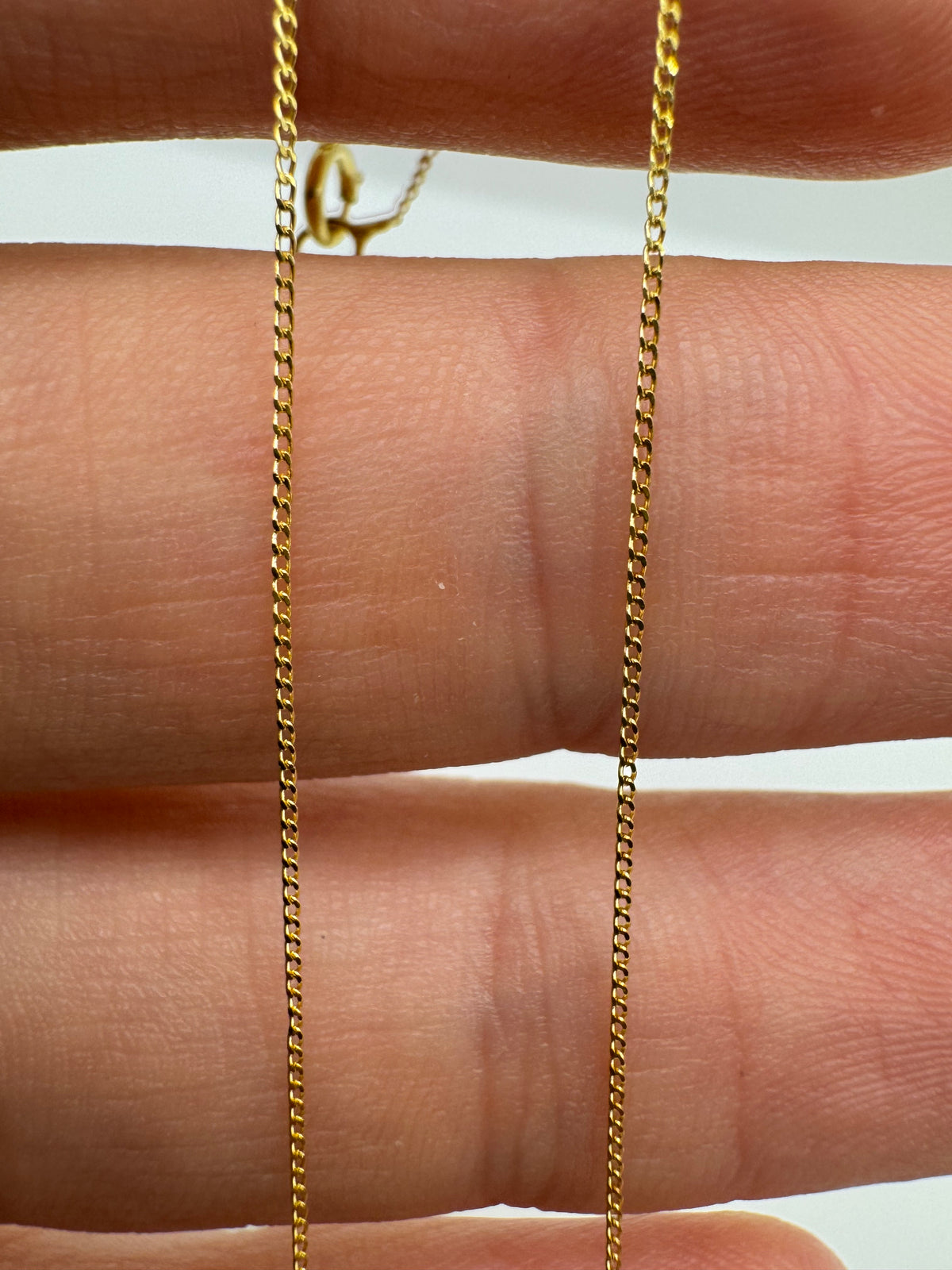 9ct gold chain 43 23”