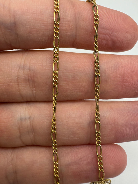 9ct gold chain 2 (18”)